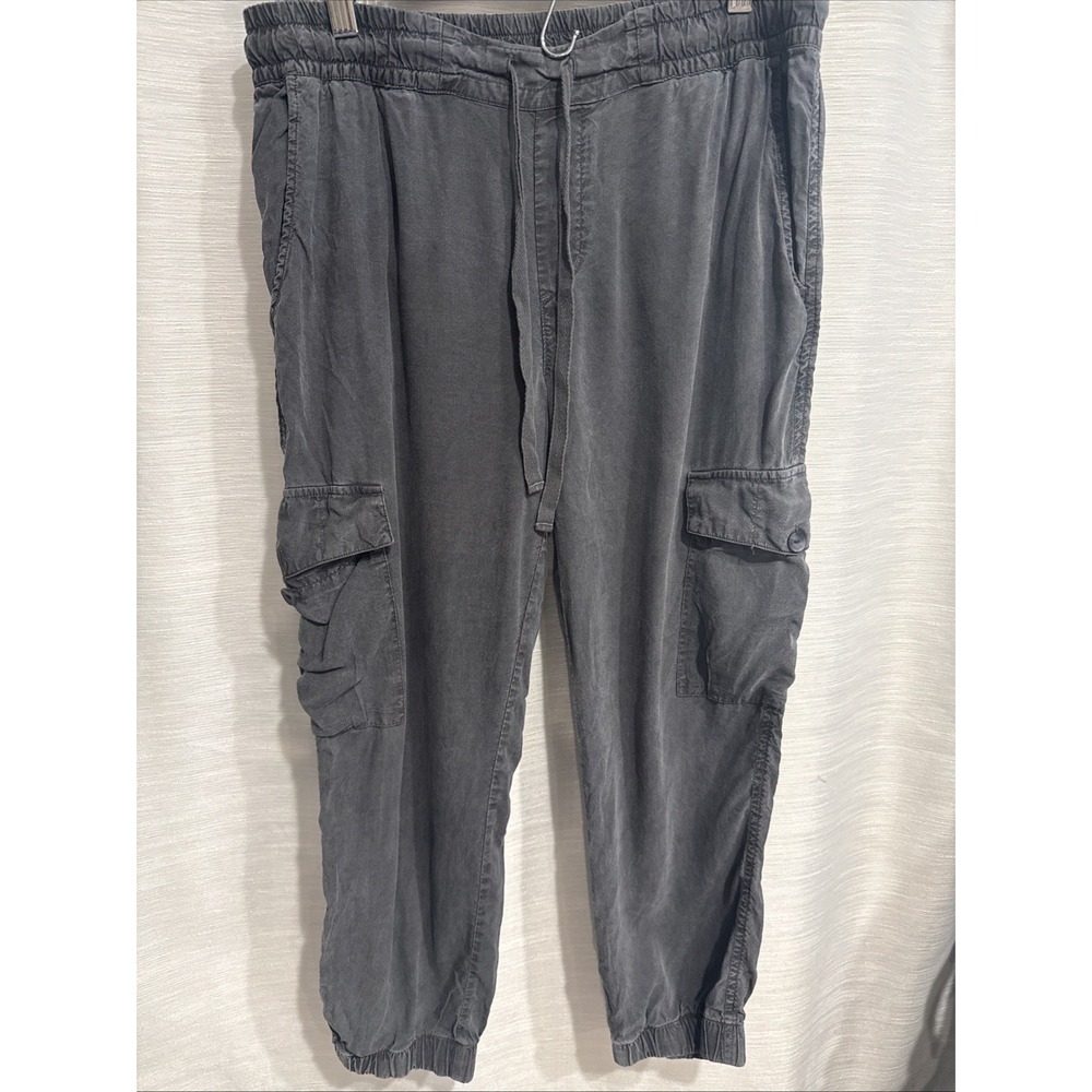 Anthropologie Cloth & Stone Sz S Pull On Jogger Pants Gray Lagenlook.